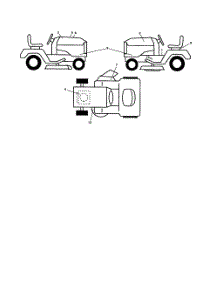 Decals parts for Husqvarna Riding Mower Tractor 917289620 from AppliancePartsPros.com