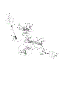Steering parts for Husqvarna Riding Mower Tractor 917289630 from AppliancePartsPros.com