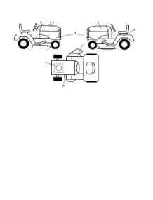 Decals parts for Husqvarna Riding Mower Tractor 917289630 from AppliancePartsPros.com