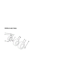 Wheels And Tires parts for Husqvarna Riding Mower Tractor 917289630 from AppliancePartsPros.com