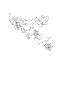 Mainframe, Left Side parts for Husqvarna Tiller 917296250 from AppliancePartsPros.com