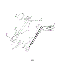 Handles parts for Husqvarna Tiller 917299390 from AppliancePartsPros.com