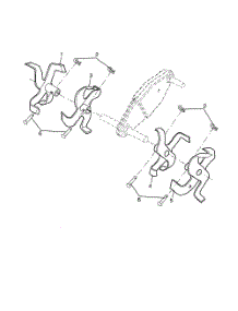 Tine Assembly parts for Husqvarna Tiller 917299390 from AppliancePartsPros.com