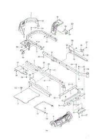 Frame parts for Husqvarna Riding Mower Tractor 91750662 from AppliancePartsPros.com