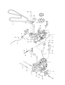 Hydraulic Pump-Motor parts for Husqvarna Riding Mower Tractor 91750662 from AppliancePartsPros.com