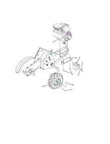 Mainframe, Right Side parts for Husqvarna Tiller 954329172 from AppliancePartsPros.com