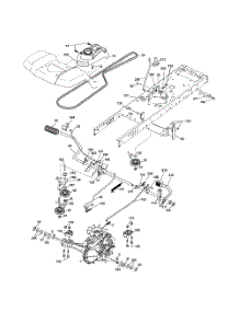 Drive parts for Husqvarna Riding Mower Tractor 96043000500 from AppliancePartsPros.com