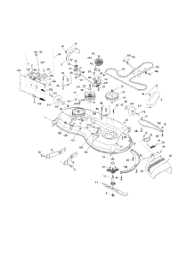 Mower Deck parts for Husqvarna Riding Mower Tractor 96043003300 from AppliancePartsPros.com