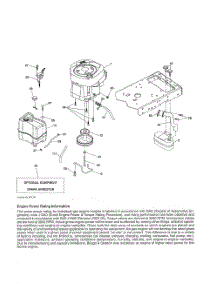 Engine parts for Husqvarna Riding Mower Tractor 96043017100 from AppliancePartsPros.com