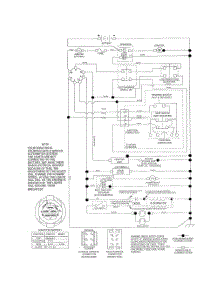 Schematic Diagram parts for Husqvarna Riding Mower Tractor 96043017100 from AppliancePartsPros.com