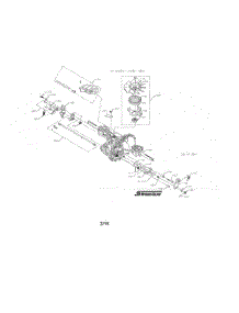 Transaxle parts for Husqvarna Riding Mower Tractor 960430172 from AppliancePartsPros.com