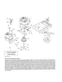 Engine parts for Husqvarna Riding Mower Tractor 96043017200 from AppliancePartsPros.com