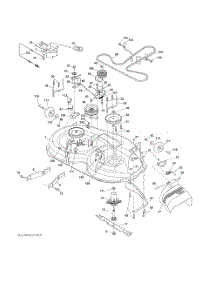 Mower Deck parts for Husqvarna Riding Mower Tractor 96043017200 from AppliancePartsPros.com