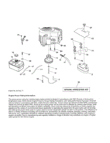 Engine parts for Husqvarna Riding Mower Tractor 96043017301 from AppliancePartsPros.com