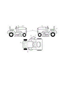 Decals parts for Husqvarna Riding Mower Tractor 96043017301 from AppliancePartsPros.com