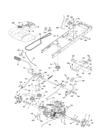 Drive parts for Husqvarna Riding Mower Tractor 96043017700 from AppliancePartsPros.com