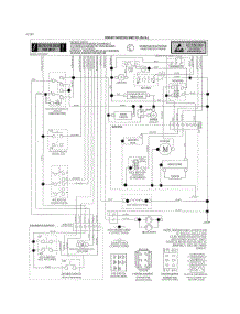 Schematic Diagram parts for Husqvarna Riding Mower Tractor 96043017700 from AppliancePartsPros.com
