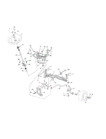 Steering parts for Husqvarna Riding Mower Tractor 96043018101 from AppliancePartsPros.com
