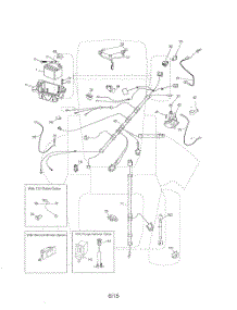 Electrical parts for Husqvarna Riding Mower Tractor 96043018200 from AppliancePartsPros.com