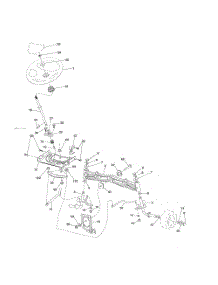 Steering parts for Husqvarna Riding Mower Tractor 96043018200 from AppliancePartsPros.com