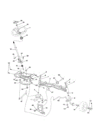 Steering parts for Husqvarna Riding Mower Tractor 96043018300 from AppliancePartsPros.com
