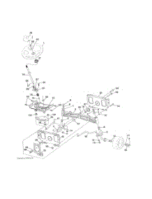 Steering parts for Husqvarna Riding Mower Tractor 96043020300 from AppliancePartsPros.com