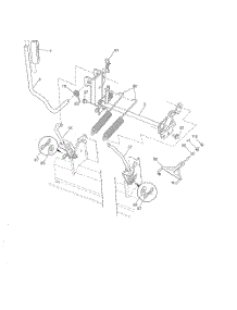 Mower Lift parts for Husqvarna Riding Mower Tractor 96043020300 from AppliancePartsPros.com