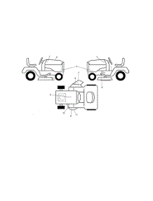 Decals parts for Husqvarna Riding Mower Tractor 96043020300 from AppliancePartsPros.com