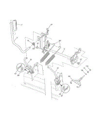 Mower Lift parts for Husqvarna Riding Mower Tractor 96043020400 from AppliancePartsPros.com