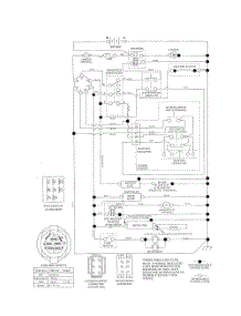 Schematic Diagram parts for Husqvarna Riding Mower Tractor 96043020400 from AppliancePartsPros.com