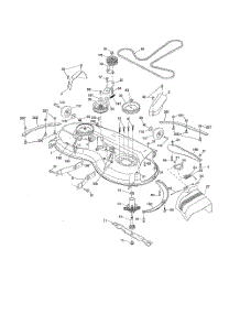Mower Deck parts for Husqvarna Riding Mower Tractor 96043021800 from AppliancePartsPros.com