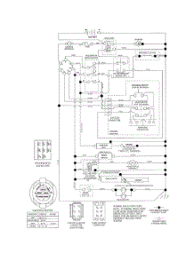 Schematic Diagram parts for Husqvarna Riding Mower Tractor 96043022200 from AppliancePartsPros.com