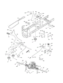 Drive parts for Husqvarna Riding Mower Tractor 96043022400 from AppliancePartsPros.com