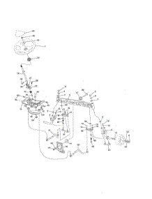 Steering parts for Husqvarna Riding Mower Tractor 96043022400 from AppliancePartsPros.com