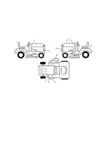 Decals parts for Husqvarna Riding Mower Tractor 96043022400 from AppliancePartsPros.com