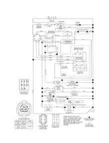 Schematic Diagram parts for Husqvarna Riding Mower Tractor 96043022500 from AppliancePartsPros.com