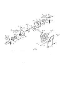 Drive parts for Husqvarna Snow Removal Equipment 96192008900 from AppliancePartsPros.com