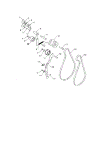 Pulleys  /  Idler Arm parts for Husqvarna Snow Removal Equipment 96192008900 from AppliancePartsPros.com