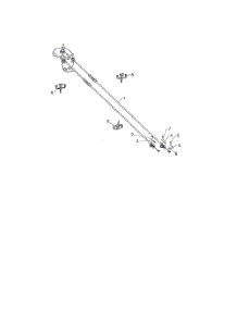 Cable Rotator parts for Husqvarna Snow Removal Equipment 96193009602 from AppliancePartsPros.com