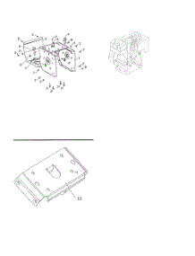 Engine  /  Frame  /  Mounting Plate parts for Husqvarna Snow Removal Equipment 96193009602 from AppliancePartsPros.com