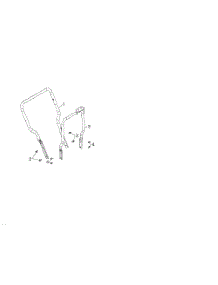 Lower Handle parts for Husqvarna Snow Removal Equipment 96193009702 from AppliancePartsPros.com