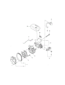Carburetor & Air Filter parts for Husqvarna Chainsaw 965167936 from AppliancePartsPros.com