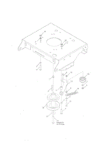 Engine Plate parts for Husqvarna Riding Mower Tractor 966042901 from AppliancePartsPros.com