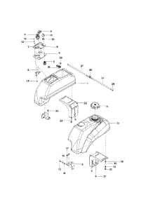 Ignition System parts for Husqvarna Riding Mower Tractor 966502301 from AppliancePartsPros.com