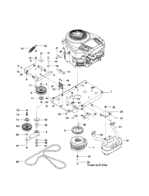 Engine Plate-966613101 parts for Husqvarna Riding Mower Tractor 966613101 from AppliancePartsPros.com