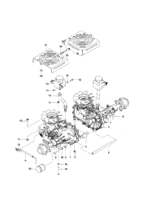 Hydraulic Pump-Motor parts for Husqvarna Riding Mower Tractor 966613101 from AppliancePartsPros.com