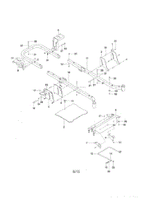 Frame parts for Husqvarna Riding Mower Tractor 966659301 from AppliancePartsPros.com
