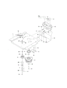 Engine Plate parts for Husqvarna Riding Mower Tractor 966659301 from AppliancePartsPros.com