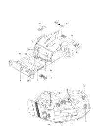 Decals parts for Husqvarna Riding Mower Tractor 966809001 from AppliancePartsPros.com
