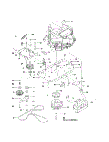Engine Plate parts for Husqvarna Riding Mower Tractor 967003901 from AppliancePartsPros.com